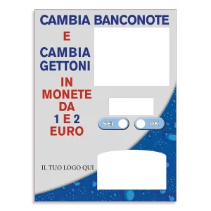 gettoniera cambia monete, linea Capri