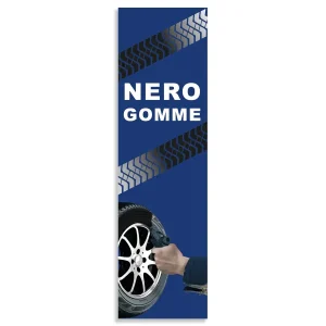 Adesivo “Nero Gomme” per specifica colonnina