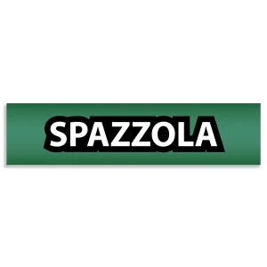 Adesivo per aiutare il tuo cliente a localizzare la spazzola